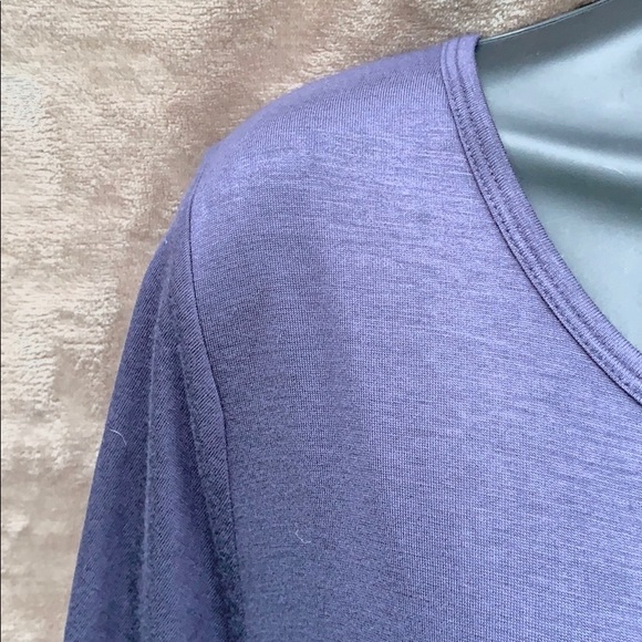 Navy zenana outfitters navy blue T-shirt w/sequins - Picture 4 of 7